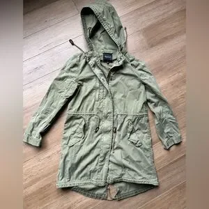Madewell Jackets Coats Madewell Lightweight Fishtail Anorak Utility Jacket Poshmark